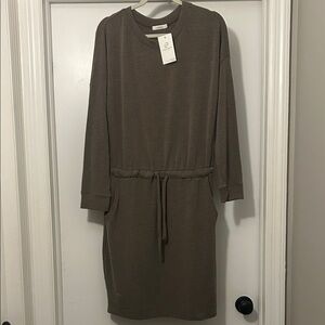 NWT! “CHERISH” French Terry Everyday Dress